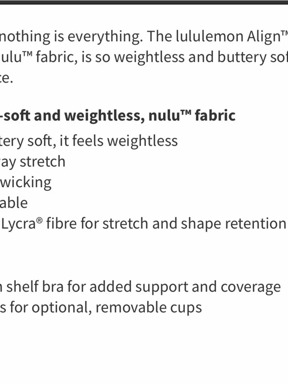 Lululemon Align Bodysuit 6” Espresso Brown Size 6 Built-In Bra